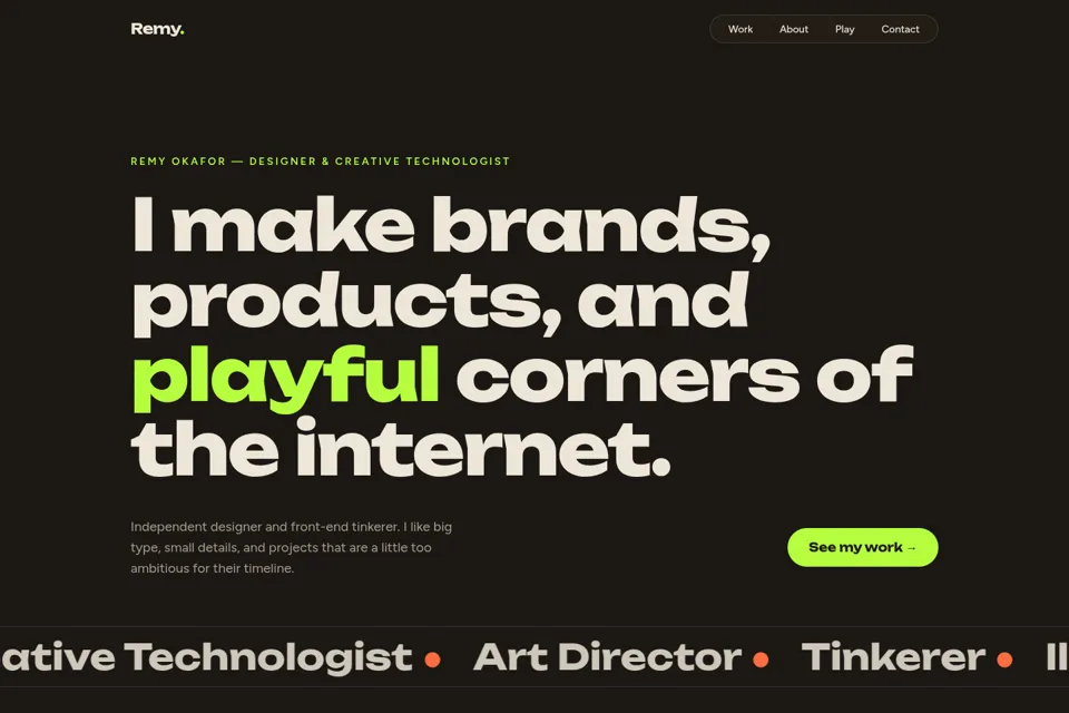 Fable website preview